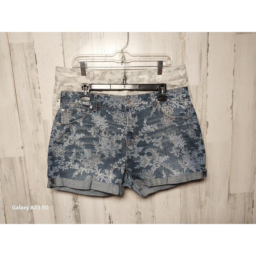 Time N True Denim Shorts Lot Of 2 Size 14